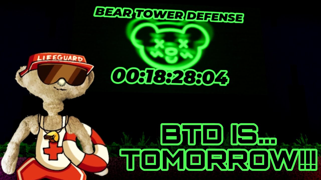 Bear Tower Defense is TOMORROW!!! | Roblox Bear