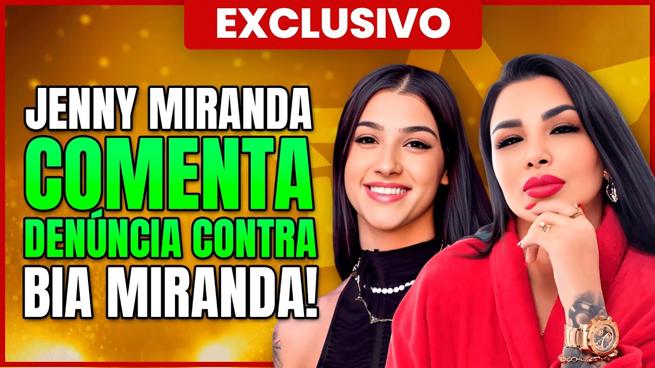🟣JENNY MIRANDA QUEBRA SILÊNCIO SOBRE SUA RELAÇÃO COM BIA MIRANDA! | LINK PODCAST