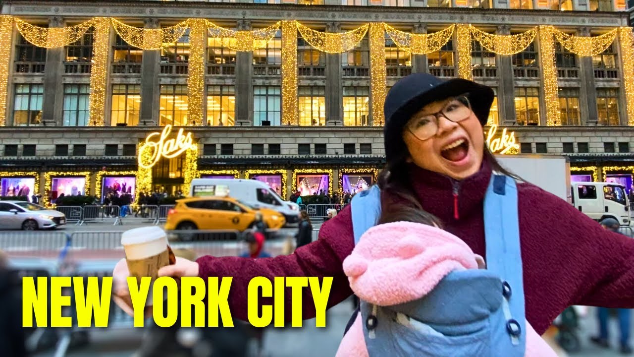 CHRISTMAS in New York City 2024 🎄🇺🇸