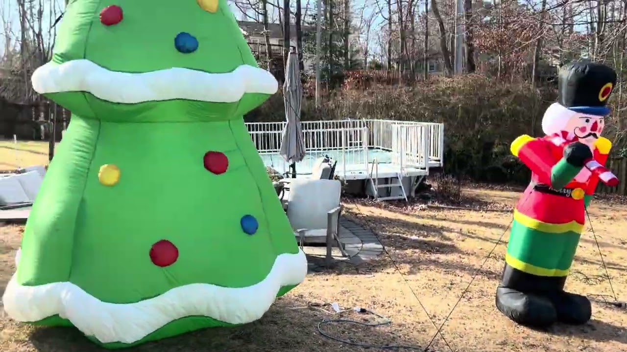 How to turn on my Christmas decorations 
