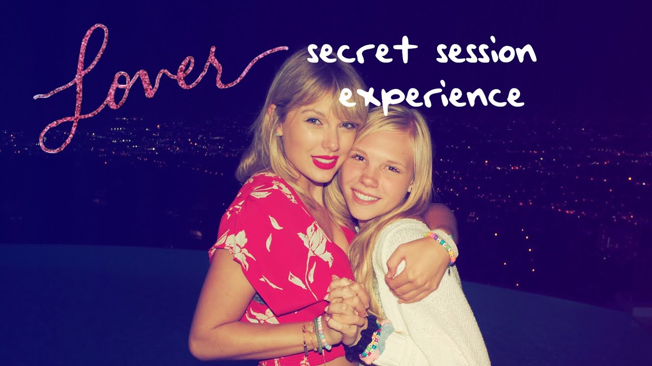 Meeting Taylor Swift/ LA lover secret sessions experience!