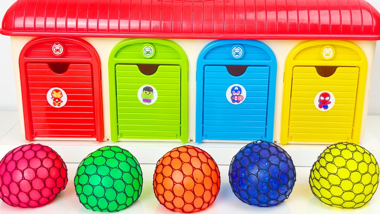 Satisfying Garage ASMR | Making 5 Full Relaxing Sounds in Magic Garage Hero Mixing 6 Clay Balls ASMR