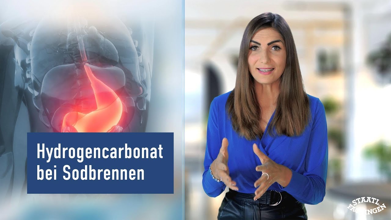 Hydrogencarbonat und Sodbrennen - Hydrogencarbonat wirkt basisch und kann Säure im Magen ausgleichen