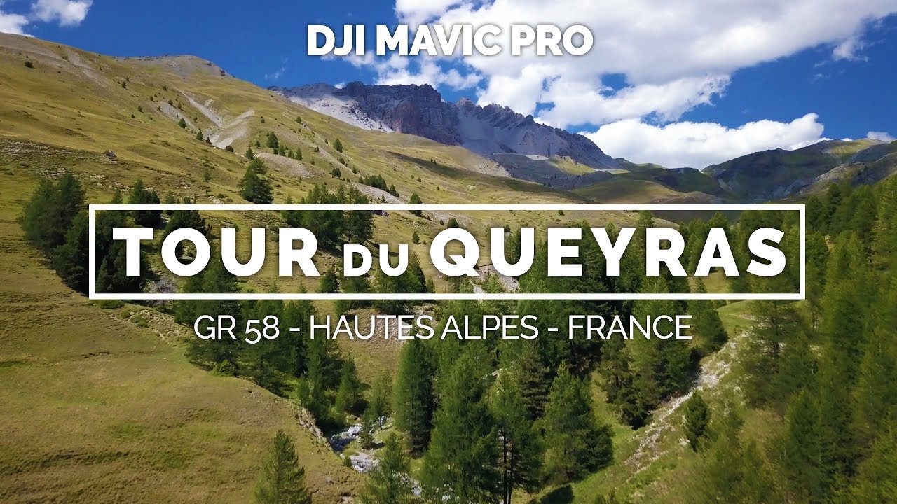 Queyras vu du ciel - GR58, Alpes, France [DJI Mavic Pro]