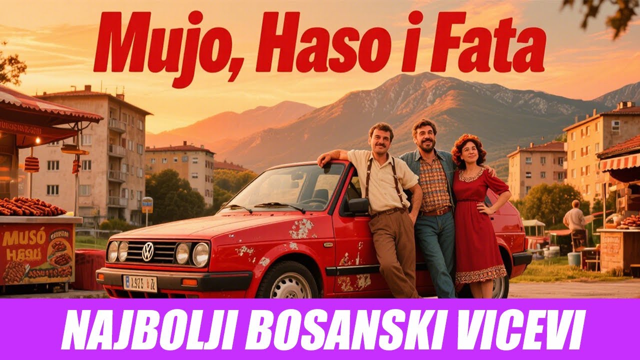VICEVI Mujo, Haso i Fata – Zlatna trojka balkanskog humora!