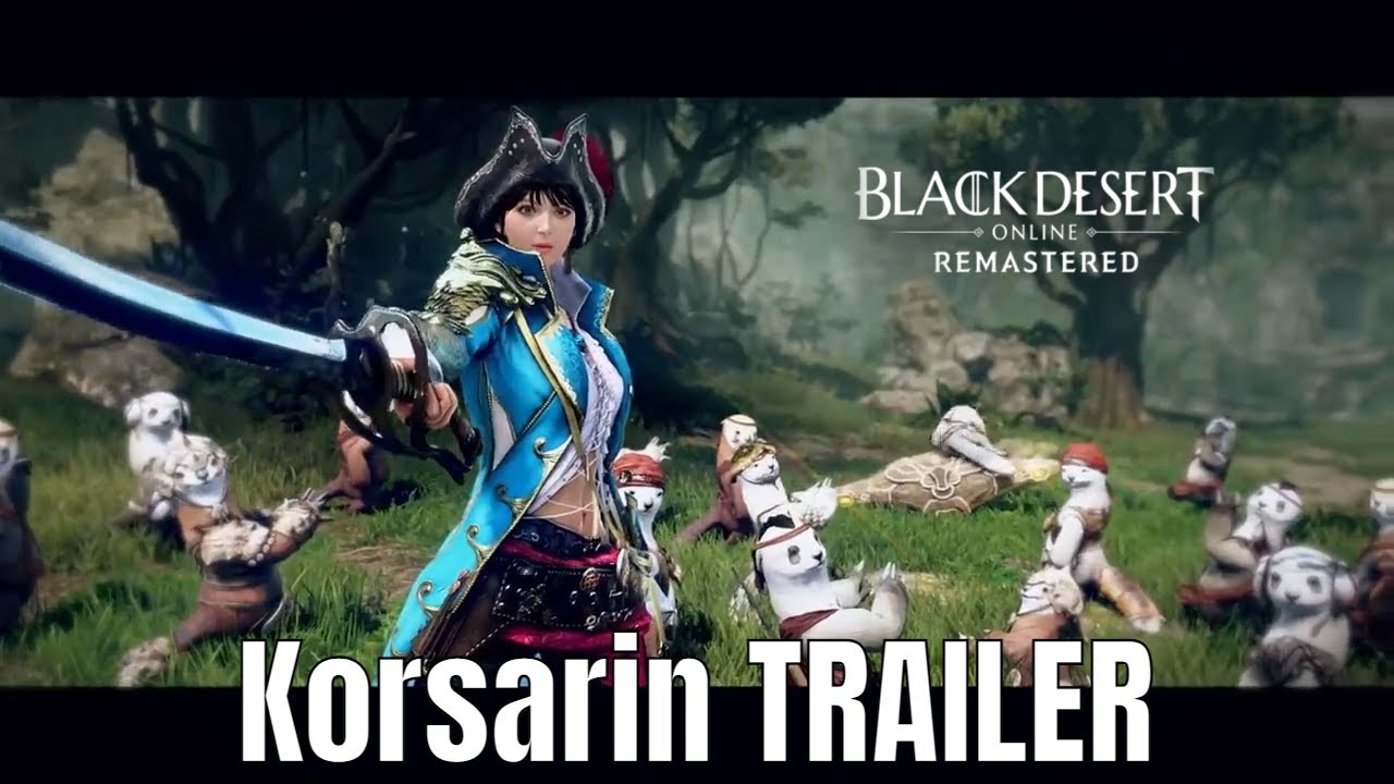 BDO Korsarin NEUE KLASSE in Black Desert Trailer Deutsch