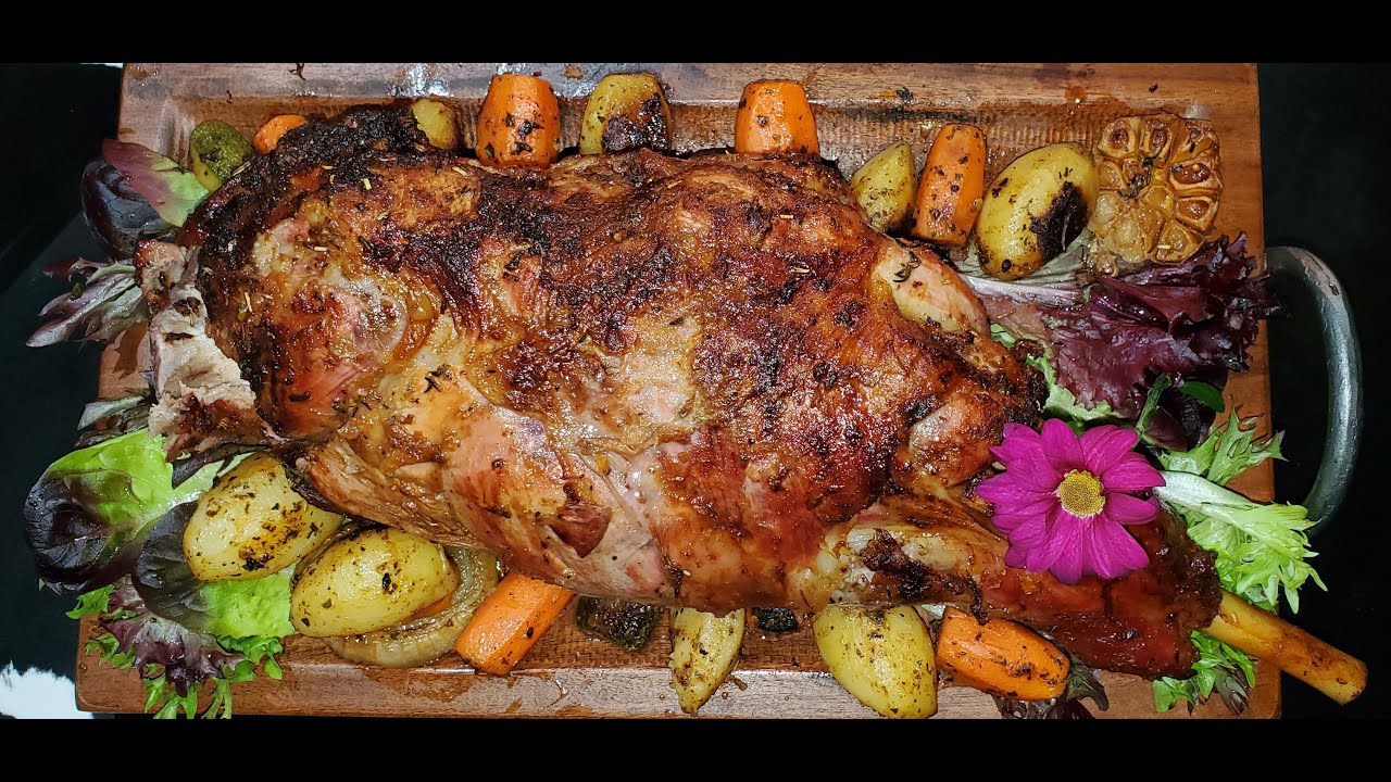 Merveilleux et délicieux gigot d'agneau au four /leg of lamb-Easter recipe/Pâques-version 2021/ #58