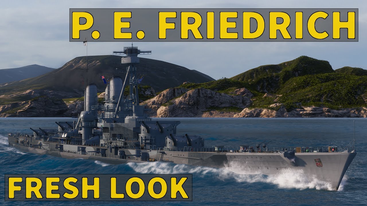 Принц Эйтель Фридрих &mdash; немецкий линкор T6 Event Pass | World of Warships
