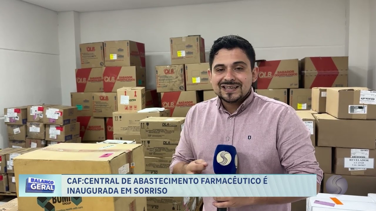 Central de abastecimento farmacêutico é inaugurado em Sorriso