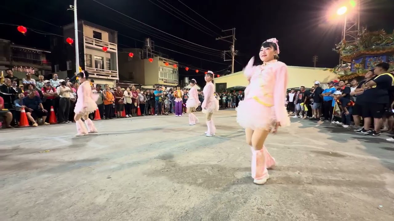 冠麗舞蹈團20/2/10/26六分寮保筑宮慶贊興安宮建廟60週年遶境大典