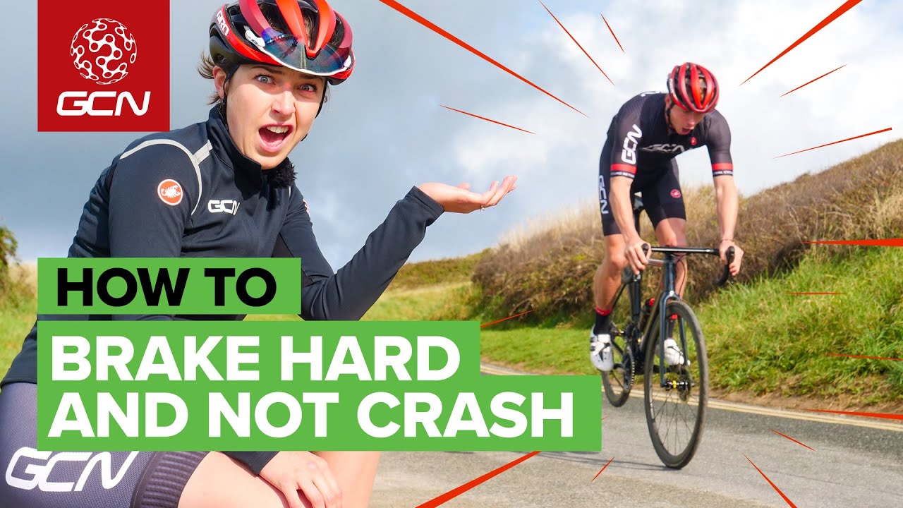 How To Brake Hard On Your Road Bike Without Crashing