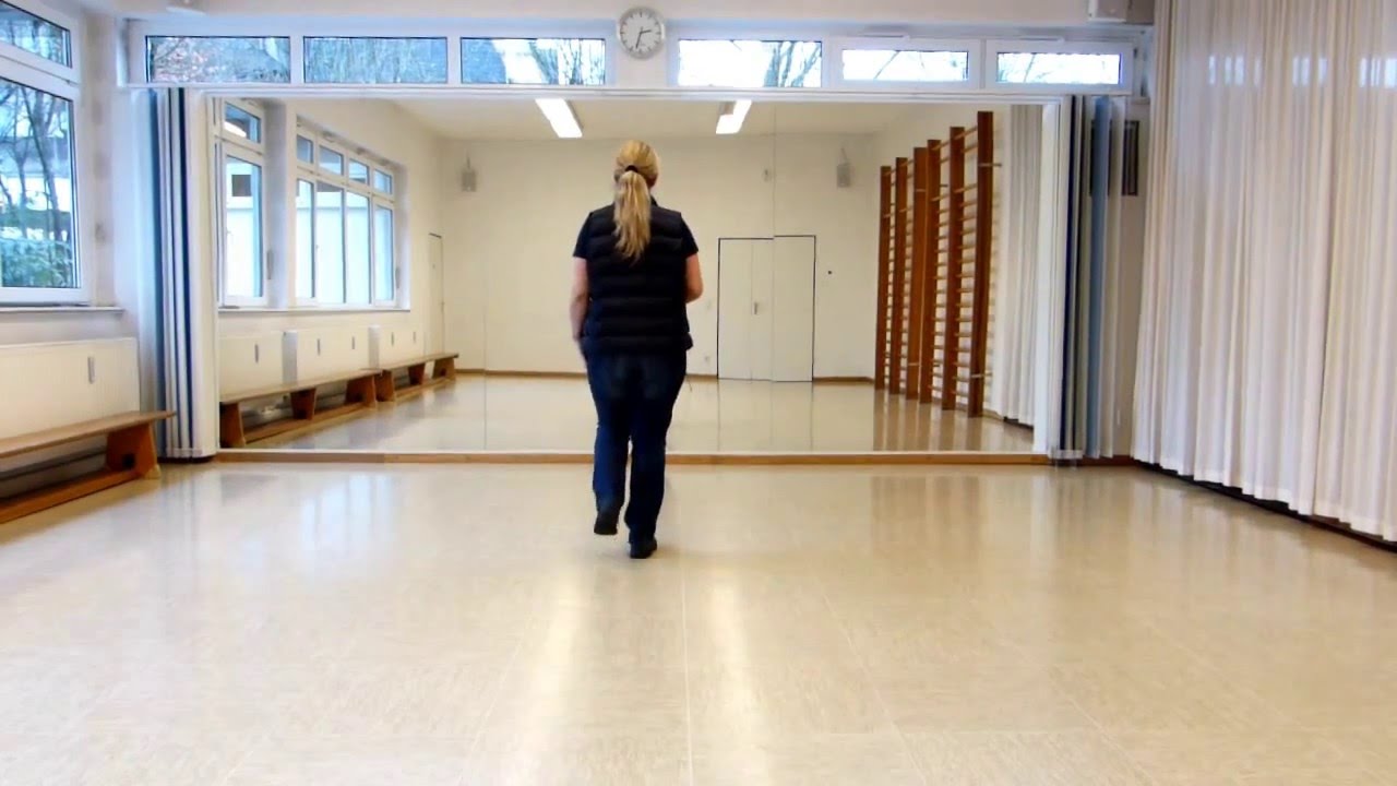 Line-Dance Kurs: Wishful Thinking, 1. Teil, Demo & Schritterklärung (deutsch)