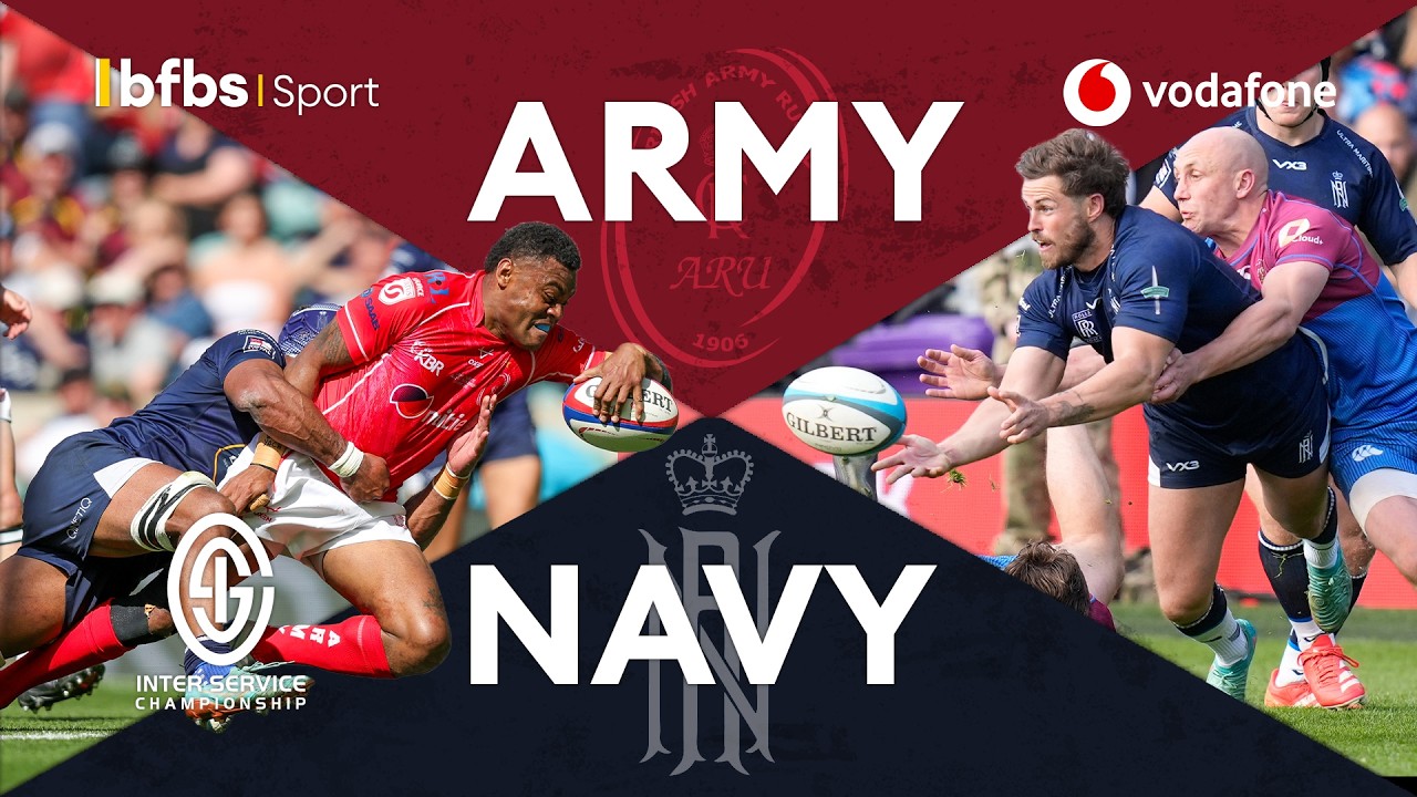British Army v Royal Navy | 2026 men's Inter Service rugby union championships