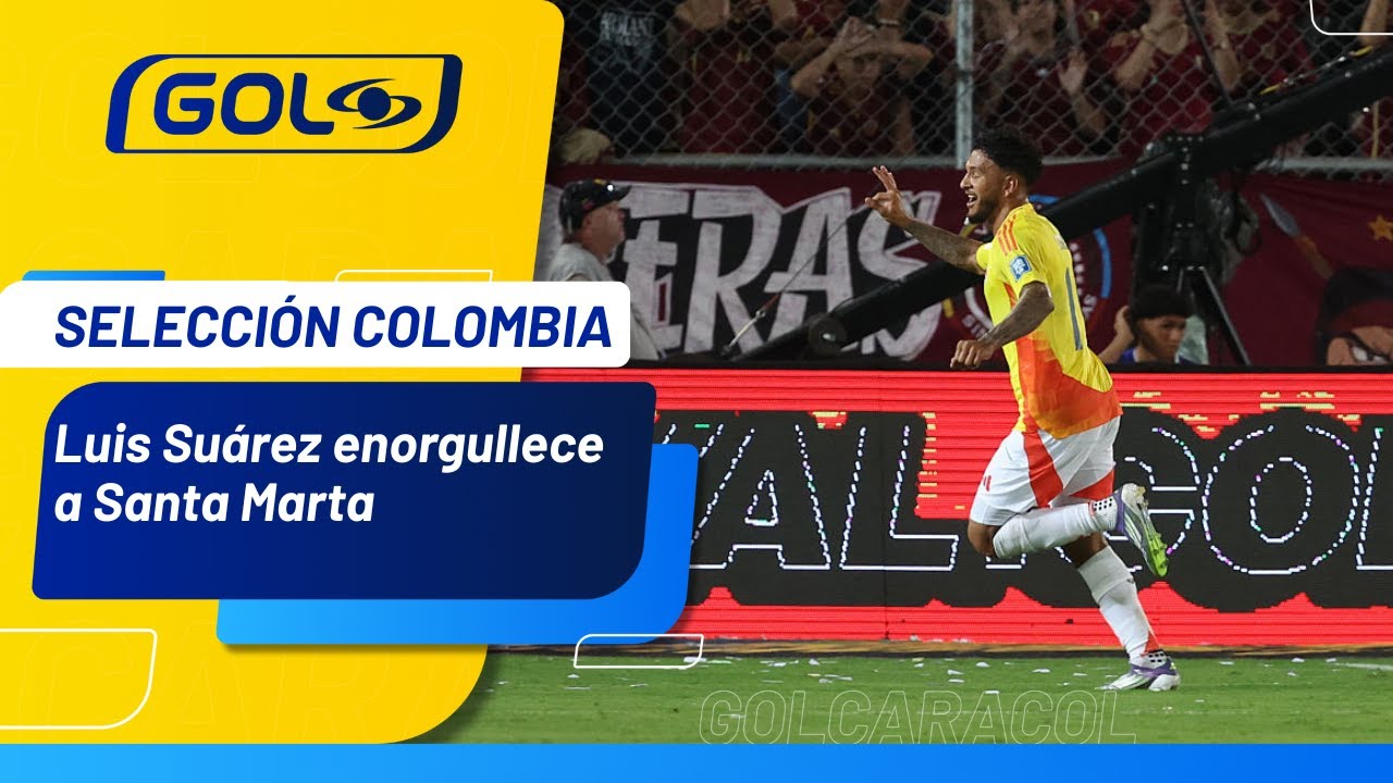Luis Javier Suárez deslumbró a Colombia en Eliminatorias