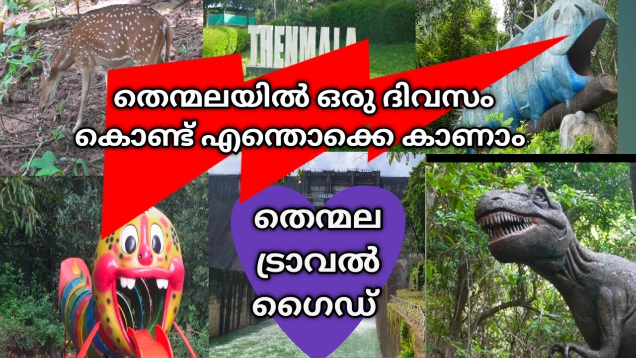 Thenmala ecotourism | Thenmala tourist places | Places to visit in Kollam | Thenmala dam | Thenmala