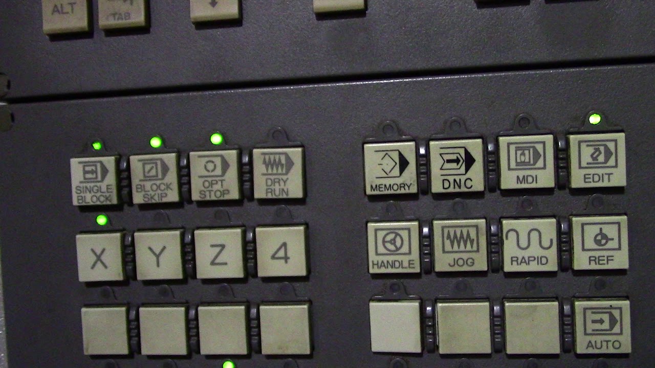 6  Cnc Yatay İşleme Merkezi Kontrol Paneli Tanıtımı