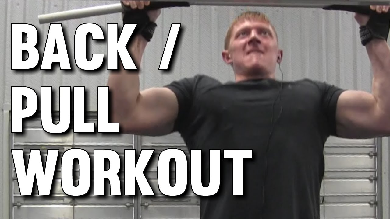 BACK & BICEPS PULL WORKOUT OF LEGS / PUSH / PULL SPLIT
