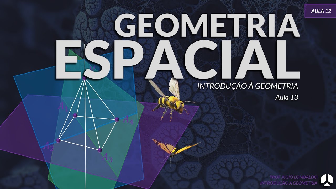 Aula 13 | Introdu&ccedil;&atilde;o a Geometria Espacial