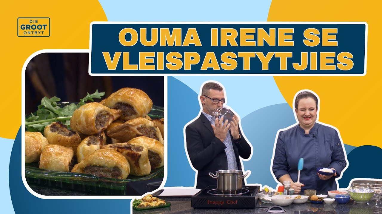 GROOT Kombuis | Suzanne Crozier maak Ouma Irene se vleispastytjies | 10 Mei 2024
