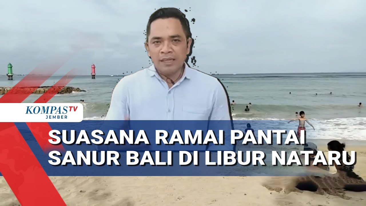 Aktivitas Seru Wisatawan di Pantai Sanur Bali Saat Libur Akhir Tahun