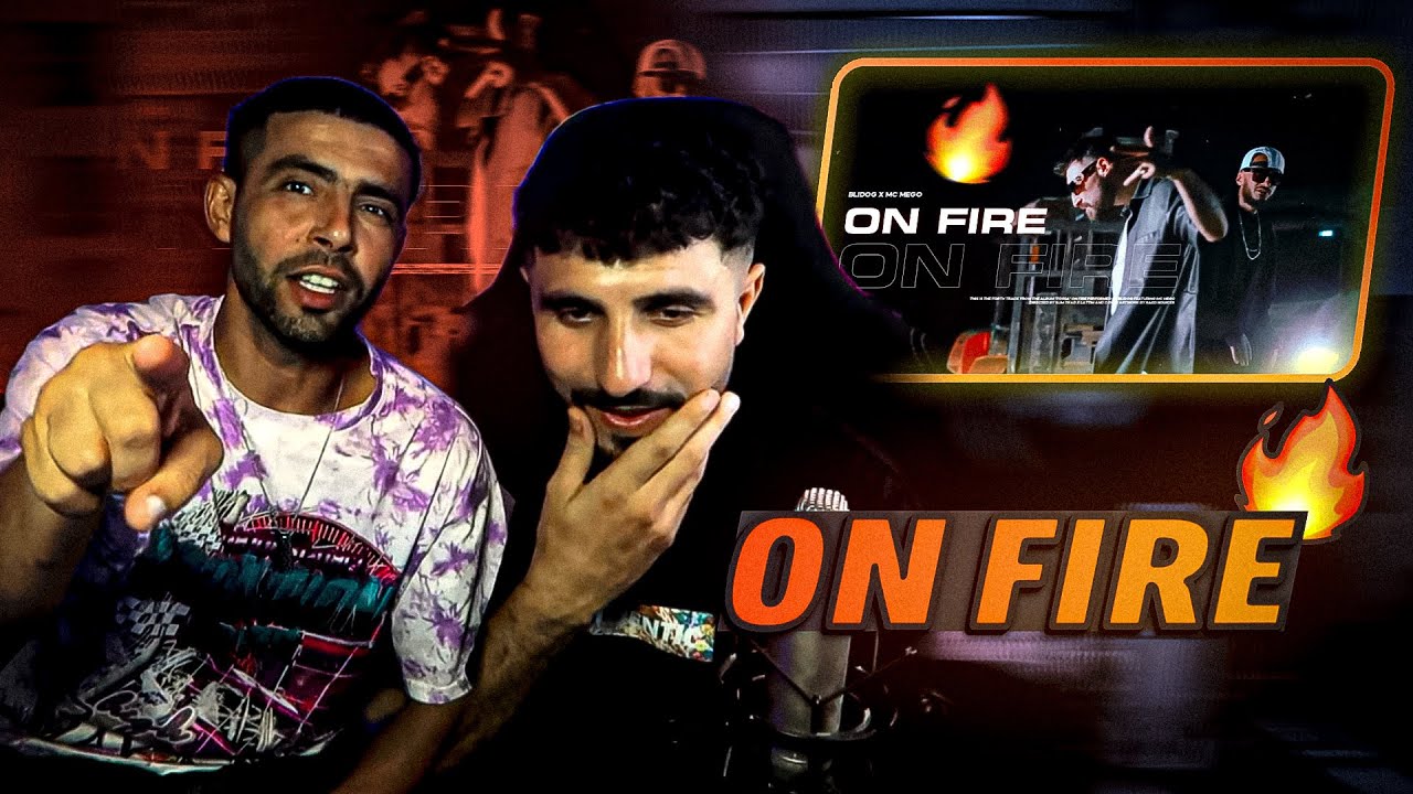 👌BOUSSADAT REACTION ❤ Blidog Ft. ‪MCMEGO‬ - On Fire