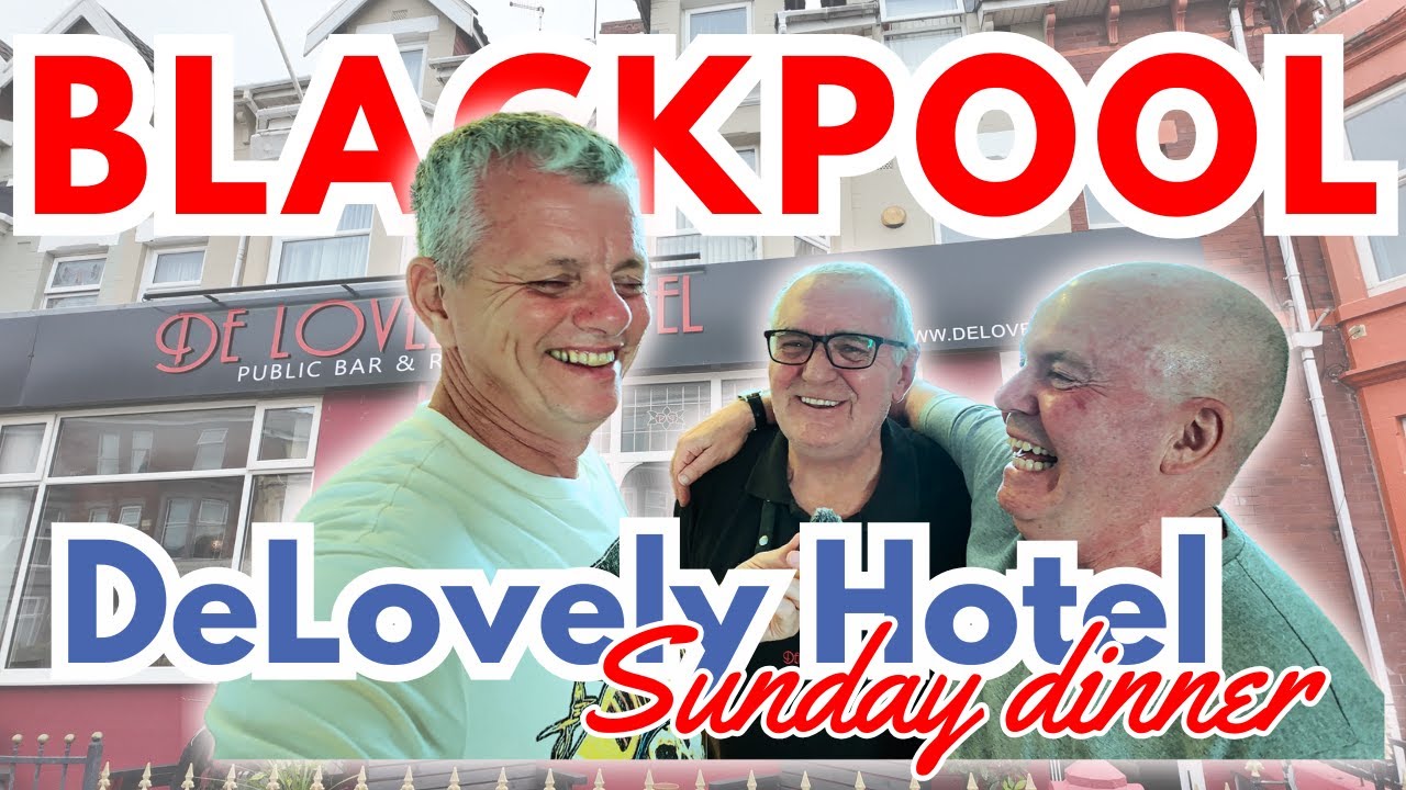 BLACKPOOL's DeLOVELY DINNER - With added Marvin!