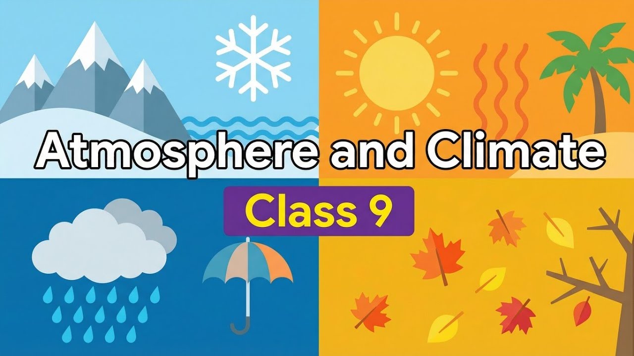 Atmosphere and Climate Class 9 Geography Sst Animation OneShot 