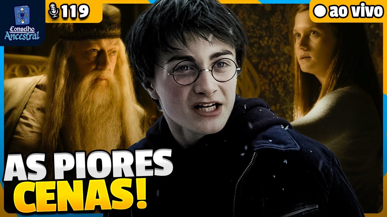 TOP 10: AS PIORES CENAS DOS FILMES DE HARRY POTTER! | CONSELHO ANCESTRAL