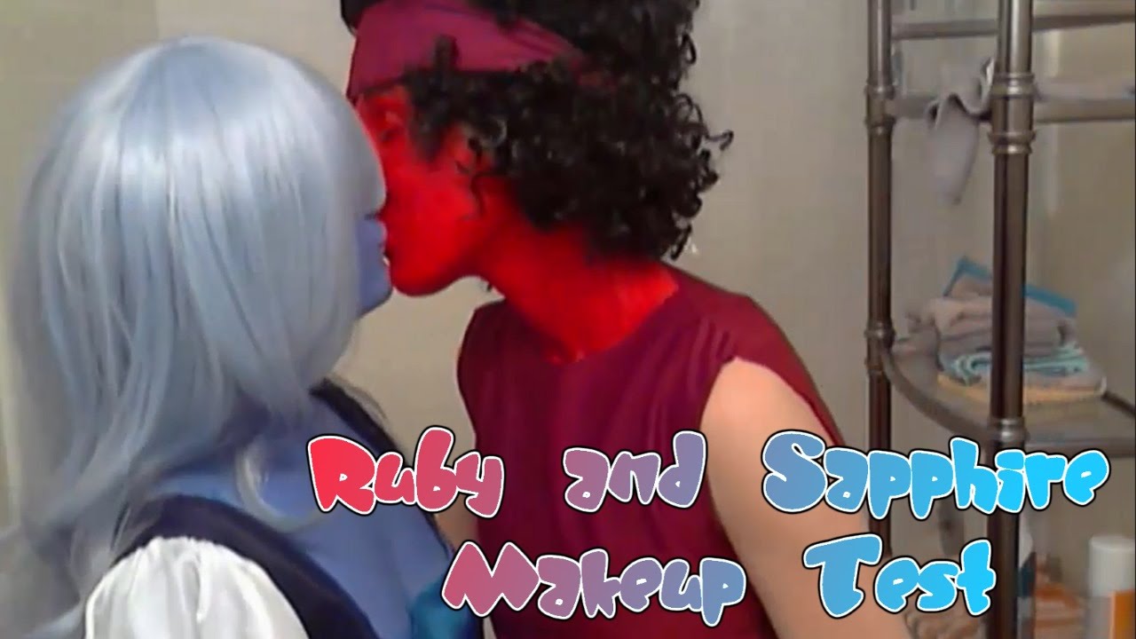 Become your OTP: Ruby and Sapphire Makeup Test (Steven Universe)