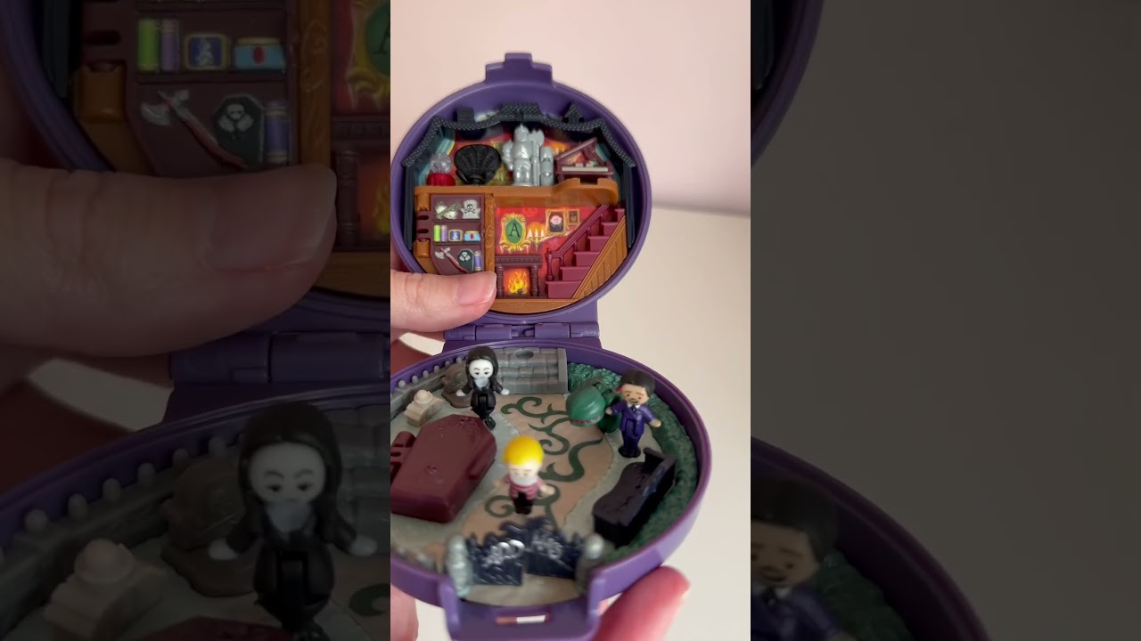 The Addams Family Polly Pocket unboxing | 2024 SPECIAL EDITION