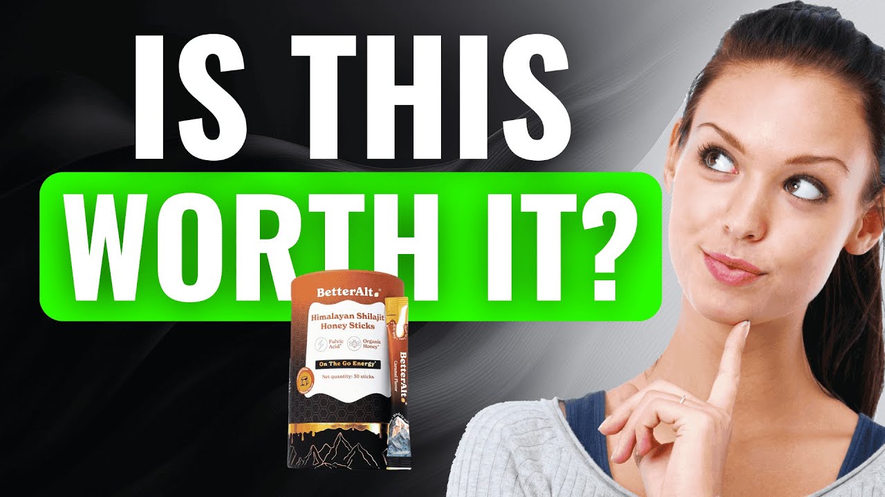 BetterAlt Pure Himalayan Shilajit Sticks Review | (2025) Real Energy + Immune Support? Or A Scam?