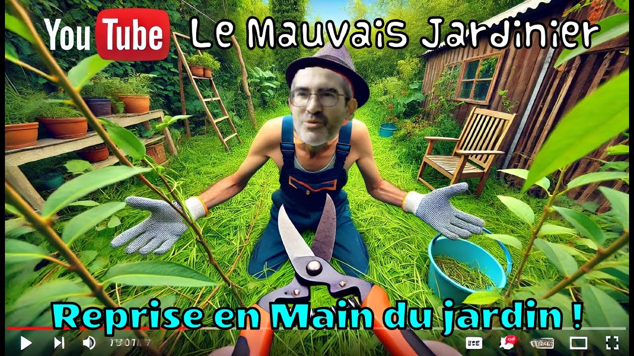 Début reprise en main du Potager !