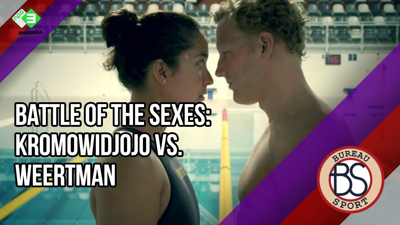 Battle of the Sexes: Verslaat 'Kromo' vriendlief Ferry Weertman over 25m? - Bureau Sport Vrouwen