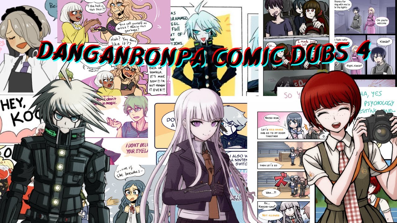 danganronpa comic dub compilation 4