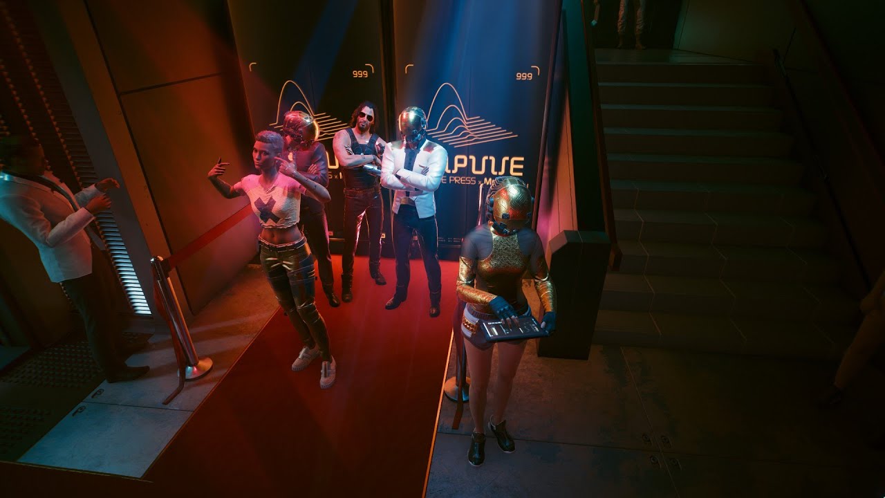 V and Johnny Spend A Night At Riot (Cyberpunk 2077)