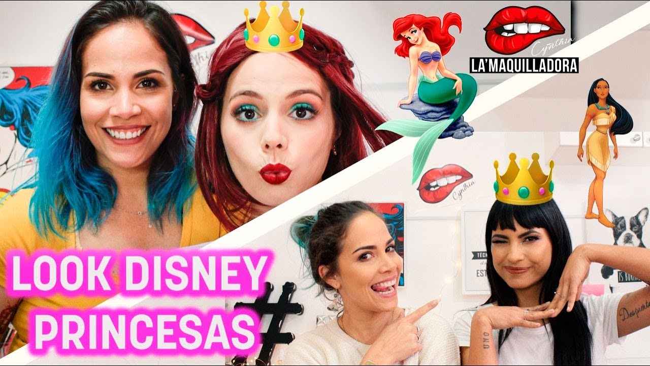 Princesas de Disney 2018 ft. Fashion In Da Hat & Dolce Placard  - Cynthia La'Maquilladora ♥