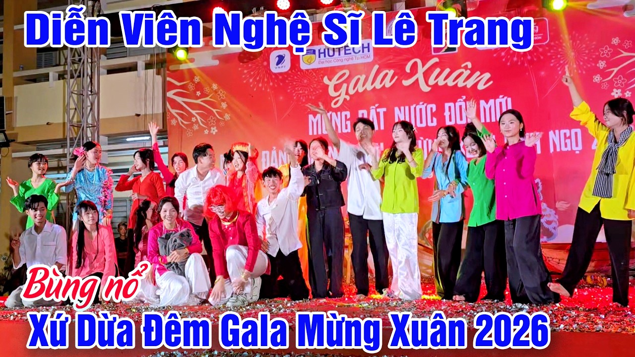 Bùng Nổ Đêm Gala Mừng Xuân Xứ Dừa 2026 Với Diễn Viên Nghệ Sĩ Lê Trang