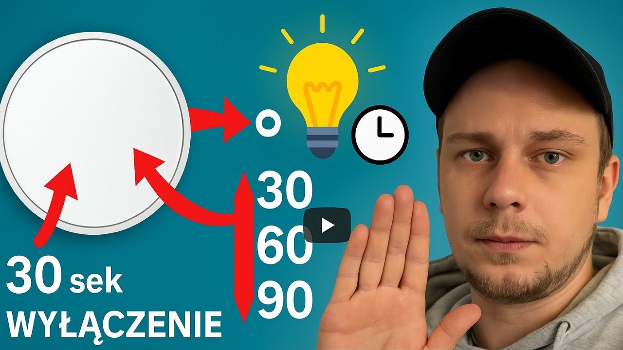 Jak ustawić światło na 30&ndash;60&ndash;90 sekund jednym przyciskiem ZigBee?