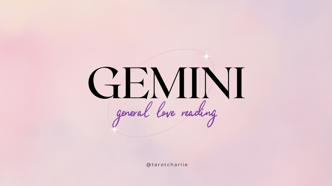 GEMINI LOVE: Someone you pulled away from is NOW in their head about everything! One thing to know