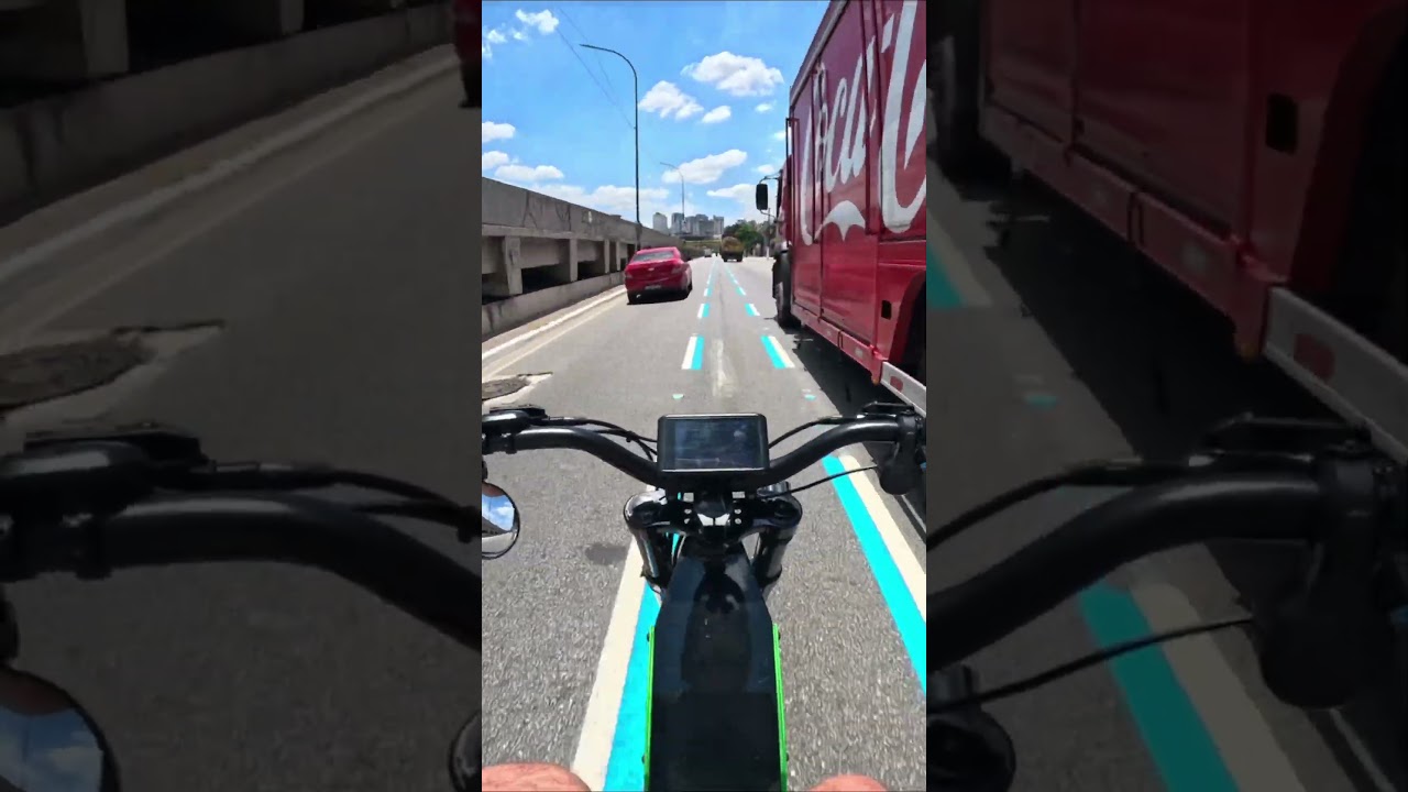 TESTANDO A NOVA MOTOFAIXA - VRAUM