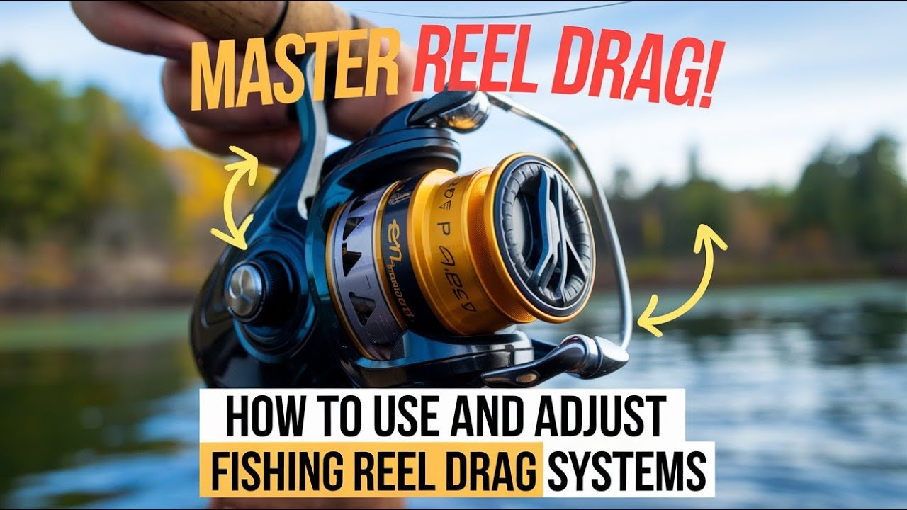 ✅How to Use and Adjust Fishing Reel Drag Systems🎣 Tips for Perfect Tension Every Time!