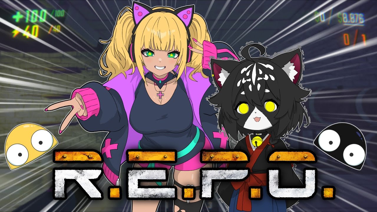 【#vtuber #repo 】廃墟バイトしてごはんいこーよ【#なるれいらいぶ 】