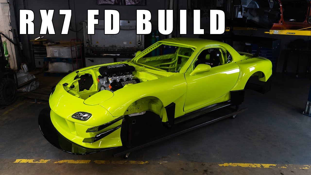 Making Custom Suspension for this 1000hp RX7 FD