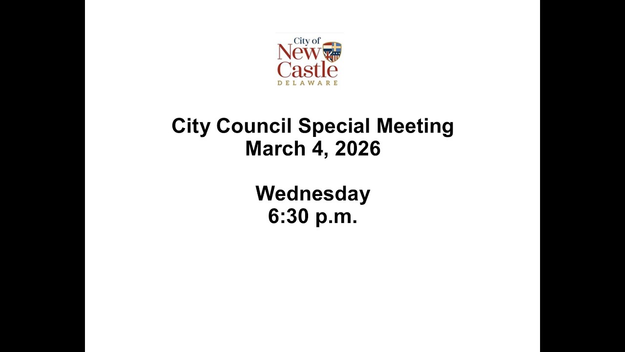 3-4-2026 City Council Special Meeting