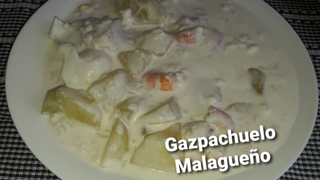 ✅ GAZPACHUELO MALAGUEÑO, receta sencilla, rápida y riquísima 🤤🤤🤤🤤🤤