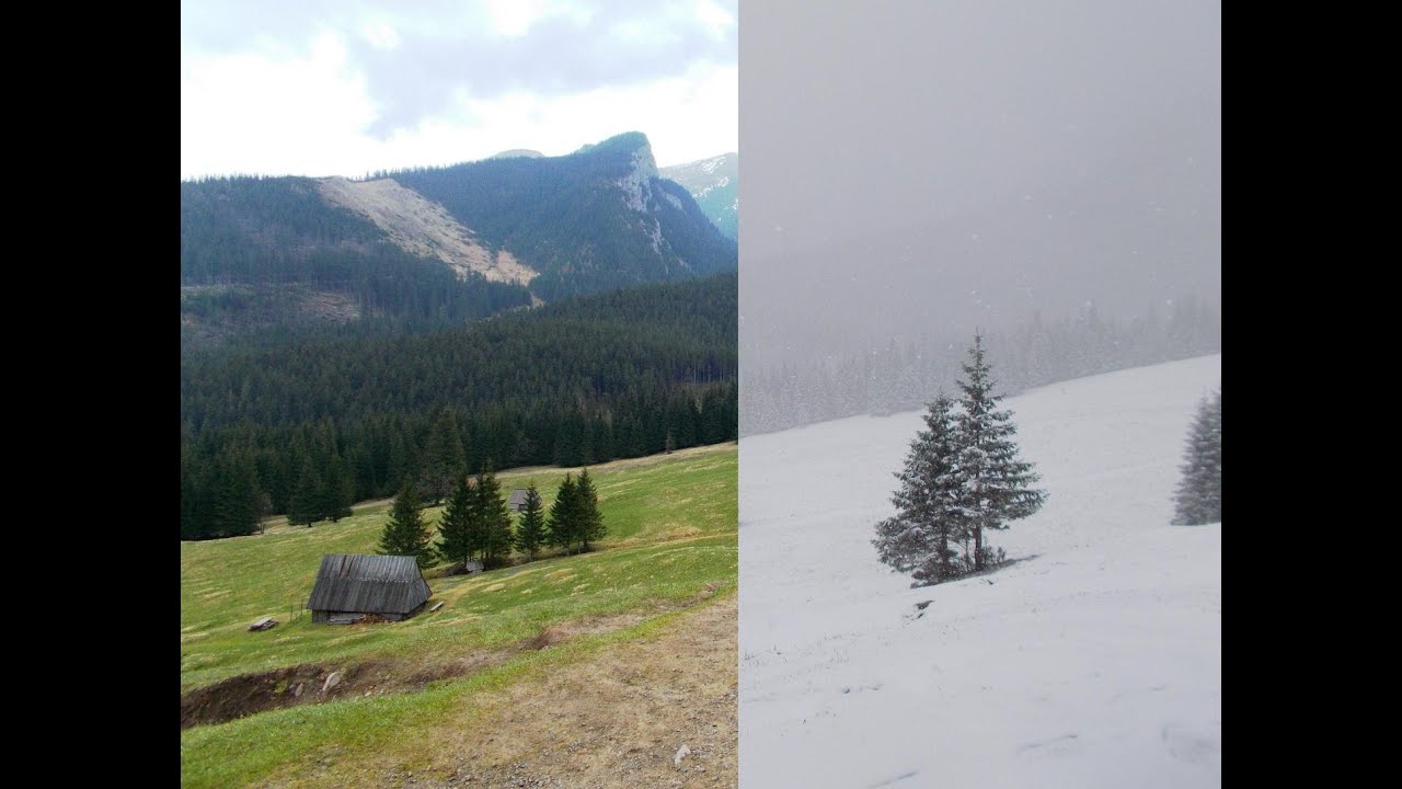 WARNING! Sudden weather change in the mountains