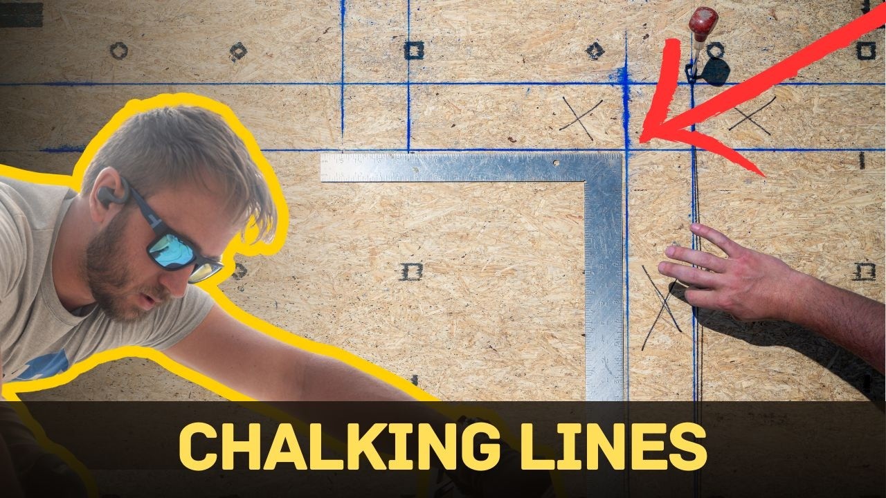 How to Chalk Out Lines for Interior and Exterior Walls
