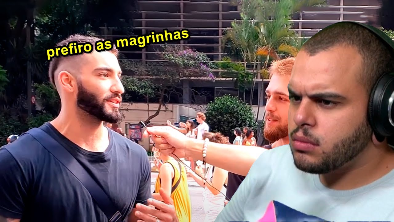 HOMENS FALAM Q TIPO DE MULHER ELES ODEIAM - Maicon React