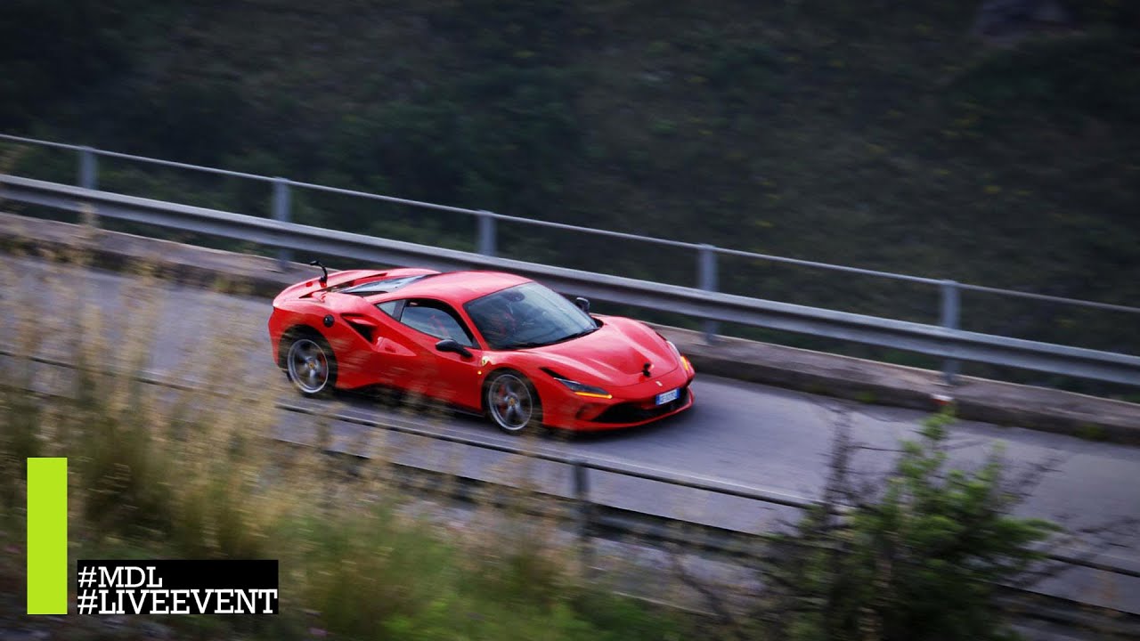 FABIO BARONE CONQUISTA LA CRONOSCALATA AL CRISTO REDENTORE DI MARATEA CON LA FERRARI F8 TRIBUTO