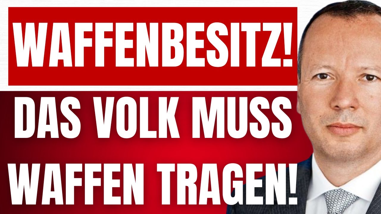 KRALL fordert B&uuml;rgerrecht auf WAFFENBESITZ f&uuml;r DEUTSCHE B&uuml;rger! - B&Uuml;RGERKRIEG steht bevor!